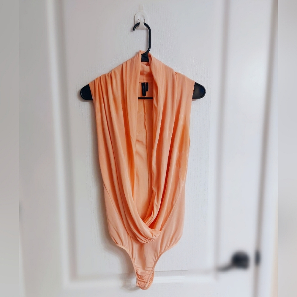 Marciano GUESS chiffon bodysuit.